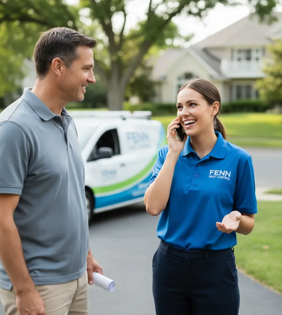 Fenn Pest Control customer support in New Eagle